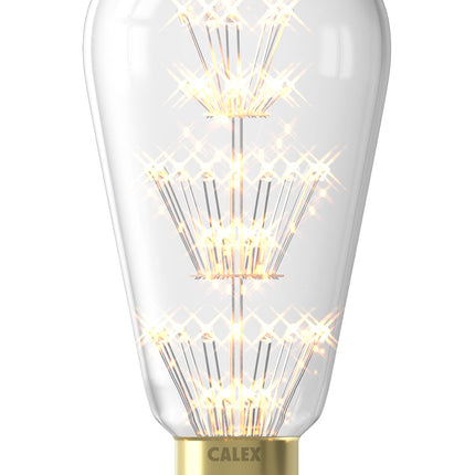 Calex Pearl LED Lamp - B22 - ST64 - Clear - 2W