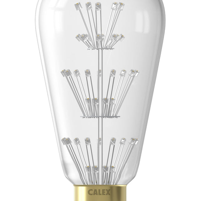 Calex Pearl LED Lamp - B22 - ST64 - Clear - 2W