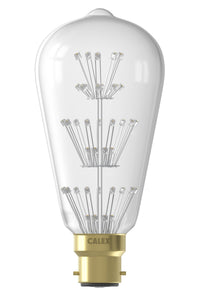 Calex Pearl LED Lamp - B22 - ST64 - Clear - 2W
