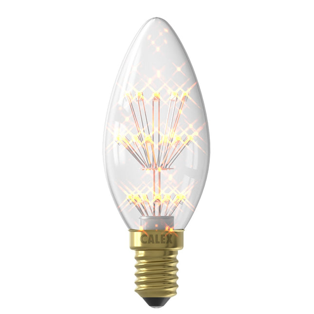 Calex Pearl LED Lamp - E14 - B35 - Clear - 1W