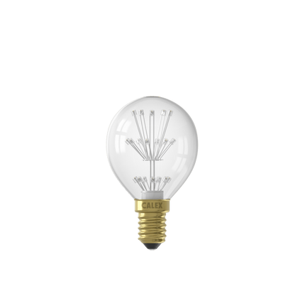 Calex Pearl LED Lamp - E14 - P45 - Clear - 1W