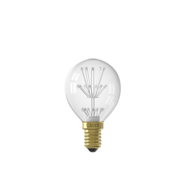 Calex Pearl LED Lamp - E14 - P45 - Clear - 1W