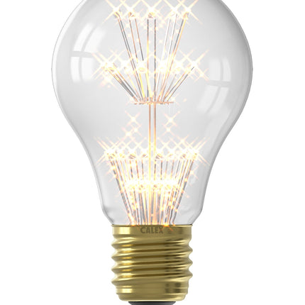Calex Pearl LED Lamp - E27 - A60 - Clear - 1.5W