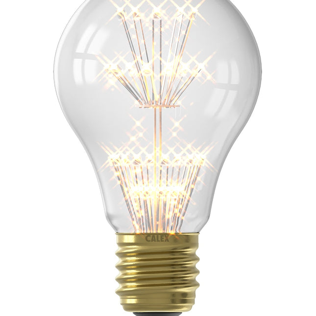 Calex Pearl LED Lamp - E27 - A60 - Clear - 1.5W