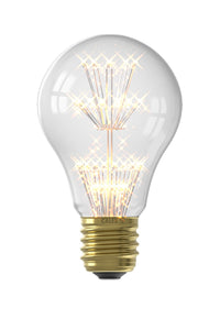 Calex Pearl LED-Lampe - E27 - A60 - Klar - 1,5W