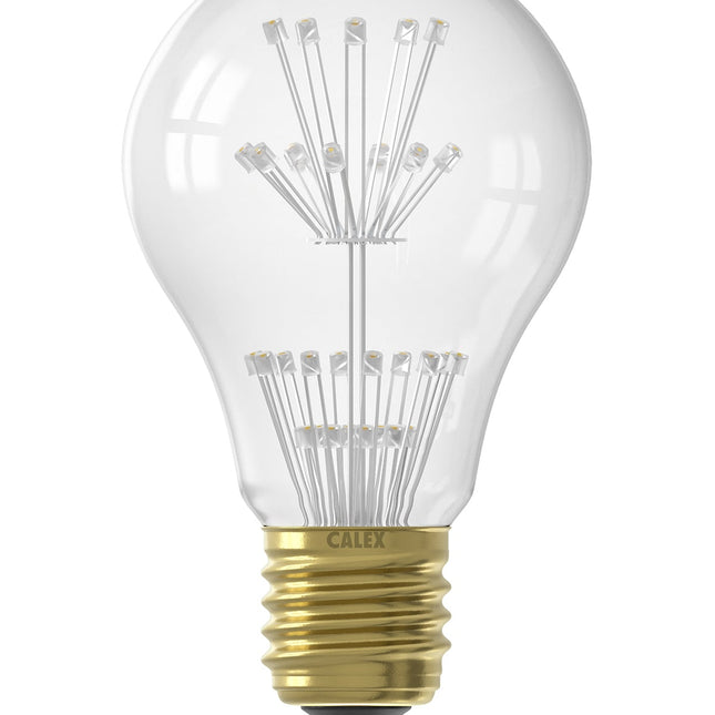 Calex Pearl LED Lamp - E27 - A60 - Clear - 1.5W
