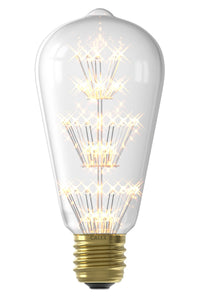 Calex Pearl LED Lamp - E27 - ST64 - Clear - 2W