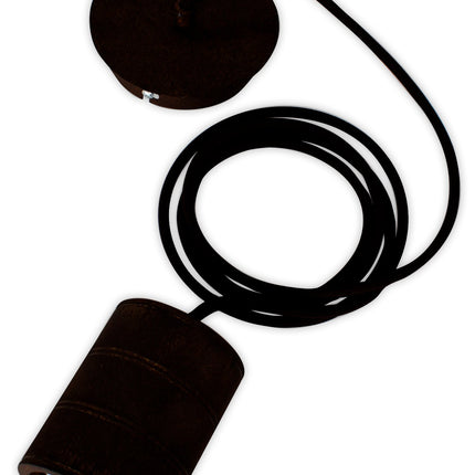 Calex Pendant Lamp - E40 - Black - Excluded Light Source