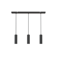 Calex Pendel 3 Lights - GU10 - Black