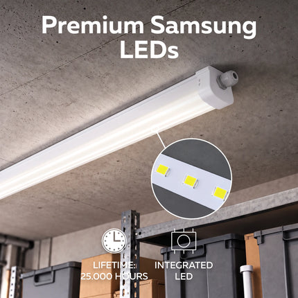 Calex Performance LED Batten - 120cm - IP65
