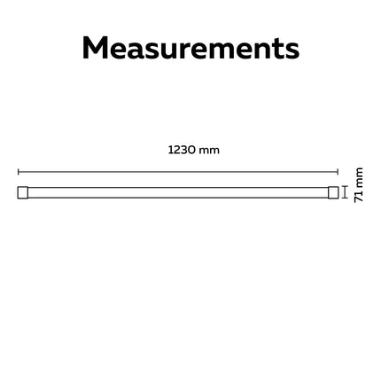 Calex Performance LED Batten - IP20 - 120cm