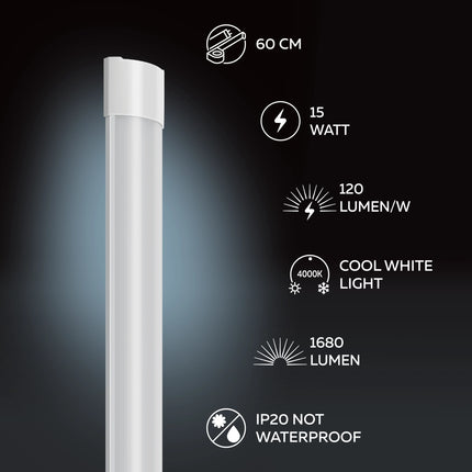 Calex Performance LED Batten - IP20 - 60cm