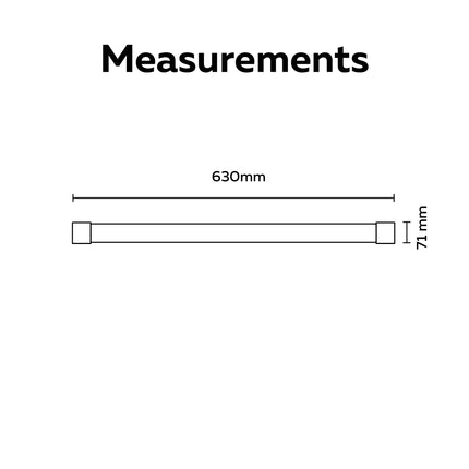 Calex Performance LED Batten - IP20 - 60cm