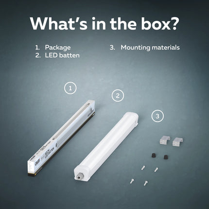 Calex Performance LED Batten - IP65 - 60cm