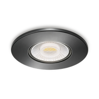 Calex Performance LED Downlight - 5W - 4CCT - IP65 - Black