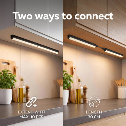 Calex Performance LED T5 Batten - 313mm - Black