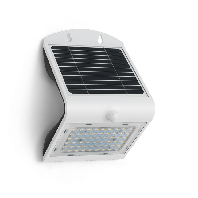 Calex Performance Solar Wall Light - Motion Sensor - 3000K - White