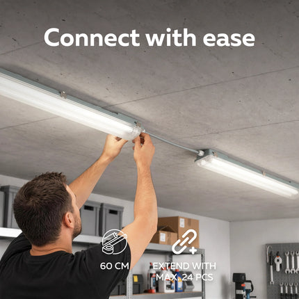 Calex Performance Waterproof Double Fixture - 60cm