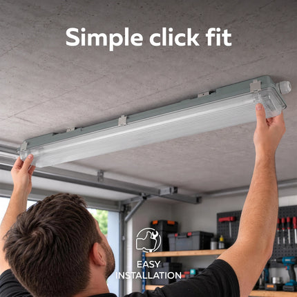 Calex Performance Waterproof Double Fixture - 60cm
