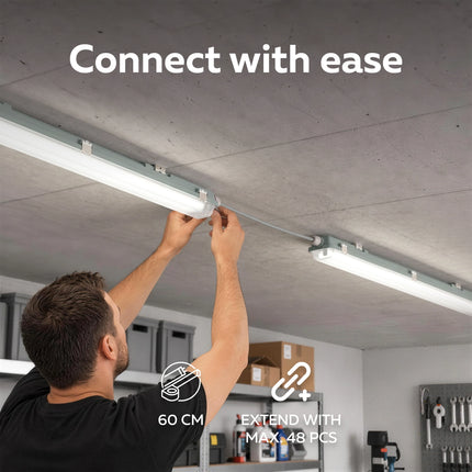Calex Performance Waterproof Fixture - 60cm - IP65
