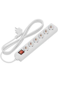 Calex Steckdose - 6-fach - Schalter - 5m Kabel