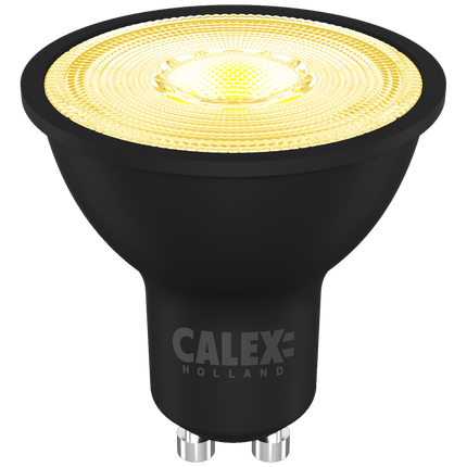 Calex Reflector LED Lamp - GU10 - Black - Dimmable