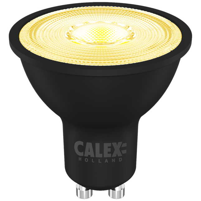 Calex Reflector LED Lamp - GU10 - Black - Dimmable