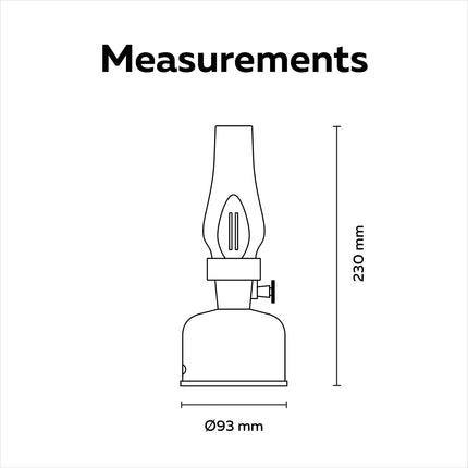 Calex Riva Rechargeable Table Lamp – Earth Grey
