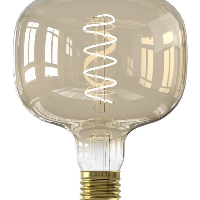 Calex Rondo Bulb - E27 - Filament - Amber - WarmWhite - 4W