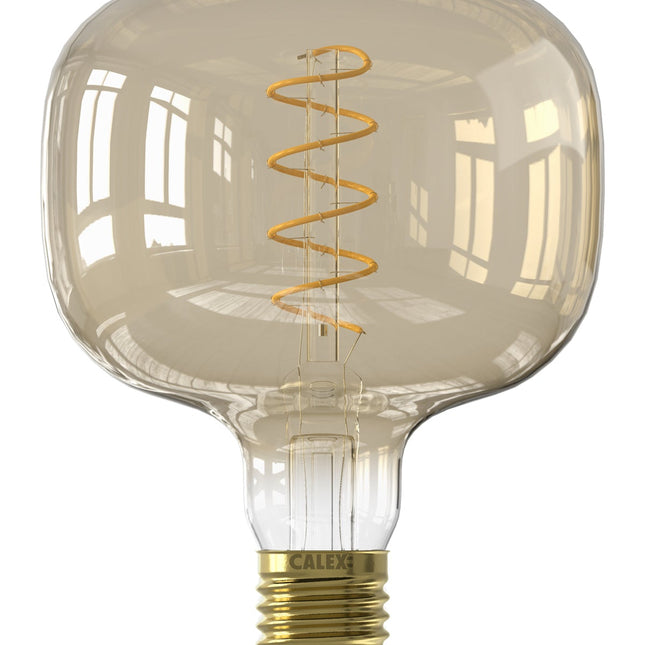 Calex Rondo Bulb - E27 - Filament - Amber - WarmWhite - 4W