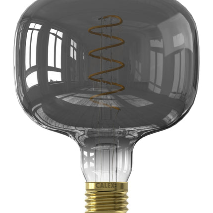 Calex Rondo Bulb - E27 - Filament - Titanium - WarmWhite - 4W