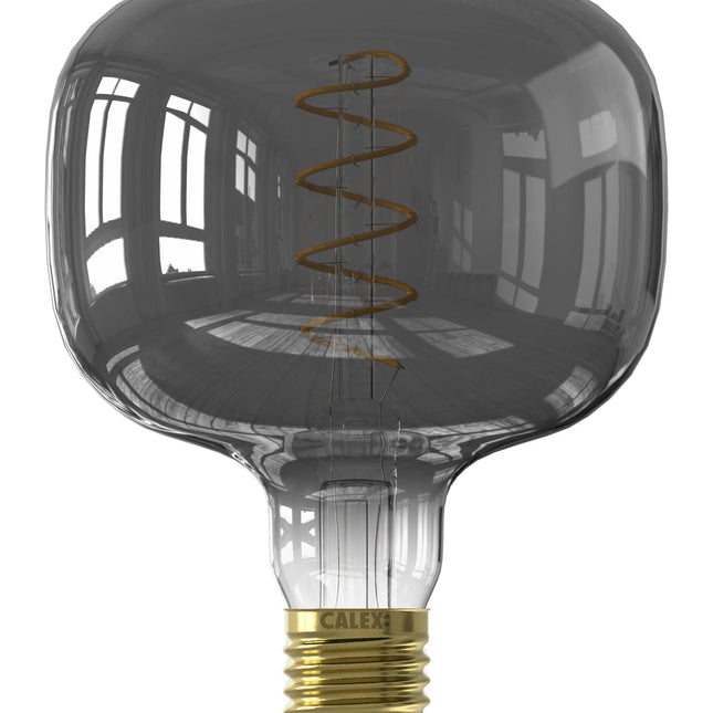 Calex Rondo Bulb - E27 - Filament - Titanium - WarmWhite - 4W