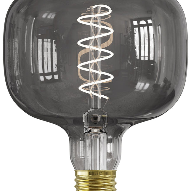 Calex Rondo Smokey LED Bulb - E27 - 4W - Dimmable