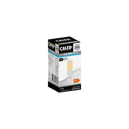 Calex SMD Burner LED Lamp - G9 - White - 2W