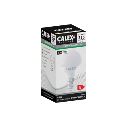 Calex SMD LED Lamp - E14 - P45 - White