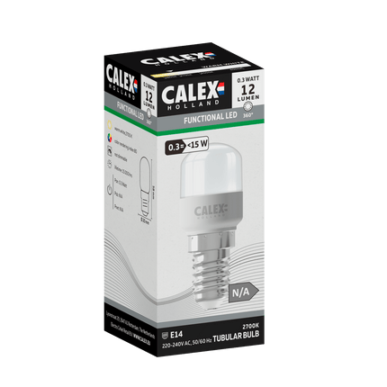 Calex SMD LED Lamp - E14 - T22 - White