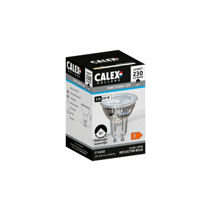 Calex SMD Reflector LED Lamp - GU10 - Chrome