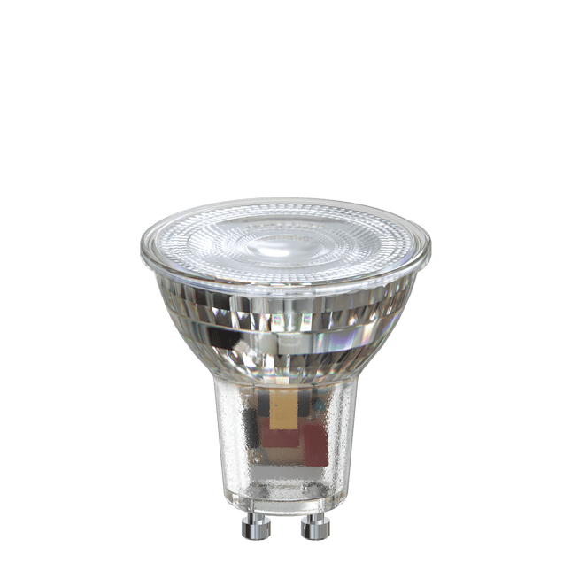 Calex SMD Reflector LED Lamp - GU10 - Chrome - 6W - Dimmable - 3-Pack
