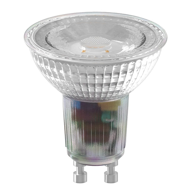 Calex SMD Reflector LED Lamp - GU10 - Chrome - 6W - Dimmable