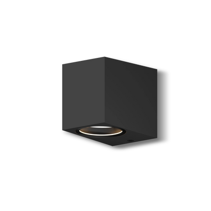 Calex Sanremo Wall Light Downlight - GU10 - Black