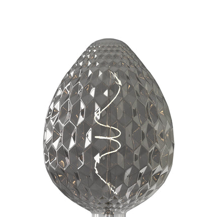 Calex Sevilla LED Lamp - E27 - Titanium - 4W - Dimmable