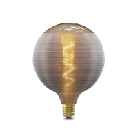Calex Silk Series LED-lamp - E27 - G125 - Grijs