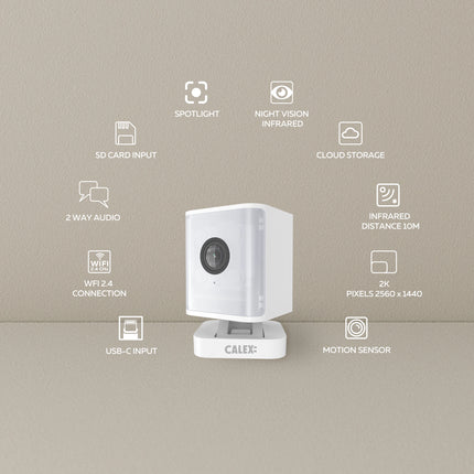 Calex Smart Indoor Camera Set