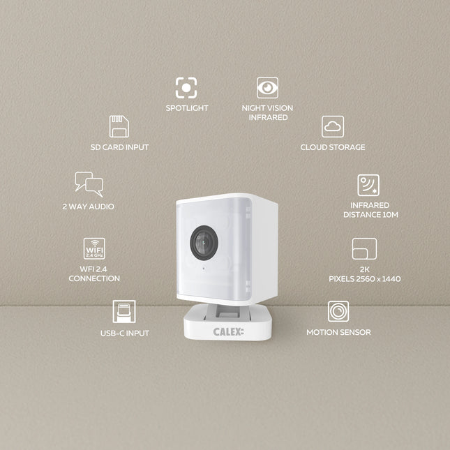 Calex Smart Indoor Camera Set