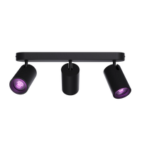 Calex Smart Deckenleuchte - 3 Lichtspot - Schwarz