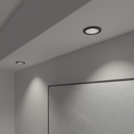Calex Smart - Downlight - 4.9W - Black - Dimmable
