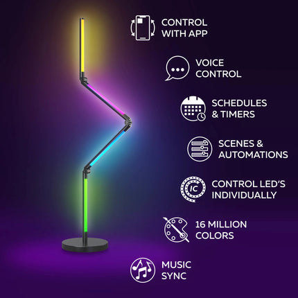 Calex Smart Floorlamp - RGBIC