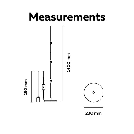 Calex Smart Floorlamp - RGBIC