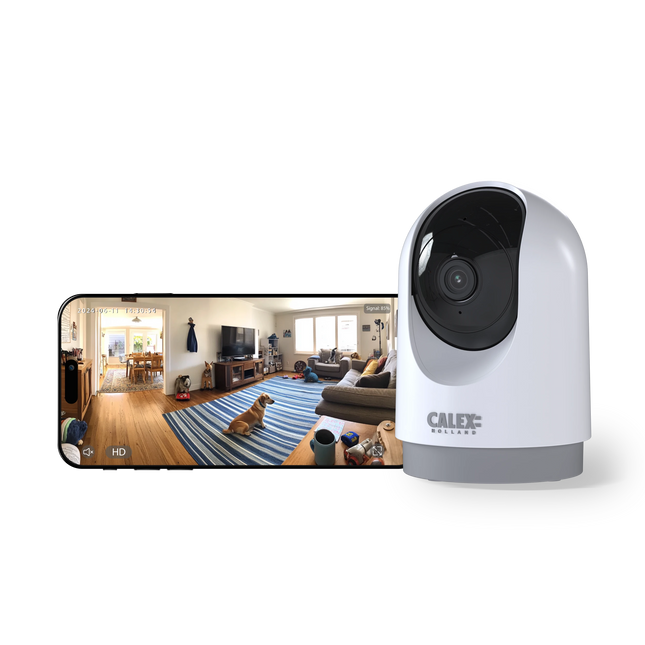 Calex Smart Indoor PTZ Camera - 2K - White