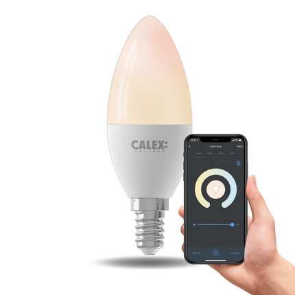 Calex Smart LED Bulb - E14 - B35 - White